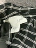 J.Jill 100% Rayon Checkered-gingham Black Long Sleeve Button-Down Shirt Size S - photo 7