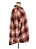 Old Navy Plaid Brown 3/4 Sleeve Button-Down Shirt Size 3X - photo 4