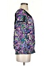 AB Studio Paisley Purple Short Sleeve T-Shirt Size S - photo 4