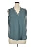 Unbranded Teal Sleeveless Blouse Size XL - photo 1