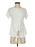 Alya Ivory Short Sleeve Top Size S - photo 1