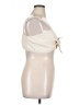 Shein Curve Ivory Sleeveless Blouse Size 0X - photo 4