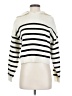 TRUTH BY REPUBLIC Stripes Ivory Pullover Sweater Size XS - photo 1