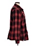 Unbranded Plaid Red Long Sleeve Button-Down Shirt Size XL - photo 4