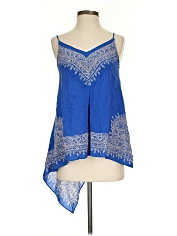 HD in Paris Sleeveless Silk Top (view 1)