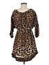 Xtaren 100% Polyester Brown 3/4 Sleeve Top Size M - photo 2