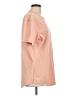 BYLT Solid Pink Short Sleeve T-Shirt Size L - photo 4