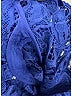 Self-Portrait Blue Lace Pattern Knee-Length Dress Size 4 - photo 7