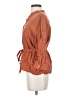 Uniqlo Brown 3/4 Sleeve Button-Down Shirt Size S - photo 5