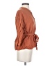 Uniqlo Brown 3/4 Sleeve Button-Down Shirt Size S - photo 4