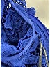 Self-Portrait Blue Lace Pattern Knee-Length Dress Size 4 - photo 4