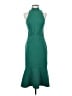 Likely Solid Green Cocktail Dress Size 4 - photo 1