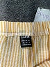 Shein Stripes Yellow Shorts Size 2 - photo 3