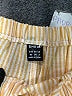 Shein Stripes Yellow Shorts Size 2 - photo 4