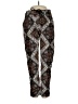 The Porter Collective Print Brown Casual Pants Size S - photo 1