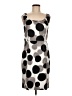 Ann Taylor Polka Dots Gray Cocktail Dress Size 6 - photo 1