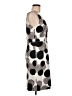 Ann Taylor Polka Dots Gray Cocktail Dress Size 6 - photo 4