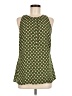 CAbi 100% Polyester Green Sleeveless Blouse Size M - photo 1