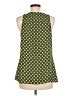 CAbi 100% Polyester Green Sleeveless Blouse Size M - photo 2