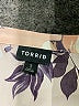 Torrid 100% Polyester Floral Tan Short Sleeve Blouse Size 3X Plus (3) - photo 7