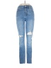 Gap Hearts Blue Jeans Size 4 - photo 1