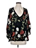 Akemi + Kin Black 3/4 Sleeve Blouse Size XS - Sm - photo 1