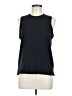 Fabletics 100% Cotton Solid Black Sleeveless Top Size M - photo 1