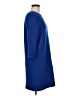 Ann Taylor Solid Blue Casual Dress Size 6 (tall) - photo 4