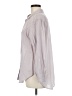 Nic + Zoe Gray Long Sleeve Button-Down Shirt Size M - photo 5