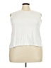 L.L.Bean White Sleeveless Blouse Size 3X - photo 1