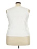 L.L.Bean White Sleeveless Blouse Size 3X - photo 2