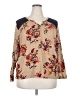 Lee Floral Tan Cardigan Size 2X - photo 1