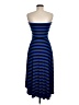 Studio Y Stripes Blue Casual Dress Size M - photo 2