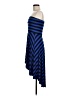 Studio Y Stripes Blue Casual Dress Size M - photo 5