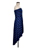 Studio Y Stripes Blue Casual Dress Size M - photo 4
