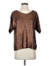 Nicole by Nicole Miller Metallic Brown Pullover Sweater Size XS - photo 1