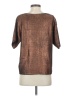Nicole by Nicole Miller Metallic Brown Pullover Sweater Size XS - photo 2