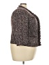 Talbots Tweed Burgundy Jacket Size 18WP - photo 4