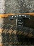 Tribal Plaid Brown Black Turtleneck Sweater Size S - photo 7