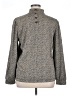 Ann Taylor LOFT Tweed Gray Turtleneck Sweater Size XL - photo 2