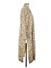Cupcakes & Cashmere 100% Polyester Gold Cardigan Size S - photo 4