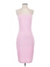 Assorted Brands 100% Polyester Solid Pink Cocktail Dress Size S - photo 1
