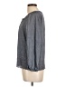 J.Crew 100% Cotton Gray Long Sleeve Blouse Size 10 - photo 5