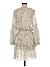 Lovestitch 100% Polyester Paisley Ivory Cocktail Dress Size M - photo 2