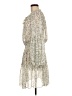 Lovestitch 100% Polyester Paisley Ivory Cocktail Dress Size M - photo 5
