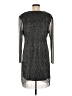 Serra Metallic Silver Cocktail Dress Size M - photo 2