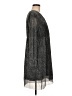 Serra Metallic Silver Cocktail Dress Size M - photo 4