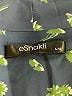 eShakti 100% Polyester Floral Graphic Blue Long Sleeve Blouse Size 12 - photo 7
