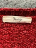 Fringe Burgundy Pullover Sweater Size S - photo 7