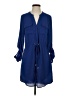 DR2 100% Polyester Blue Casual Dress Size S - photo 1
